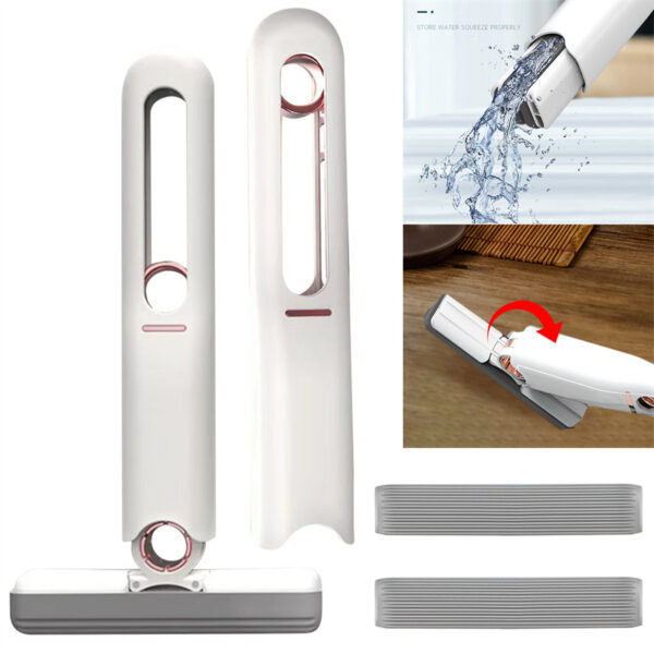 Mini Mops Floor Cleaning Sponge Squeeze Mop Household Cleaning Tools Home Car Portable Wiper Glass Screen Desk Cleaner Mop - Image 6