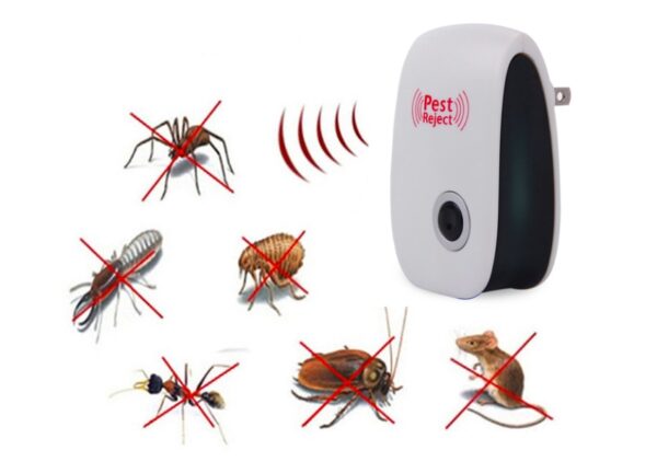 Electronic Ultrasonic Healthy Rechargeble Anti Mosquito Insect Pest Reject Mouse Repellent Repeller Practical Home EUUS Plug - Image 5