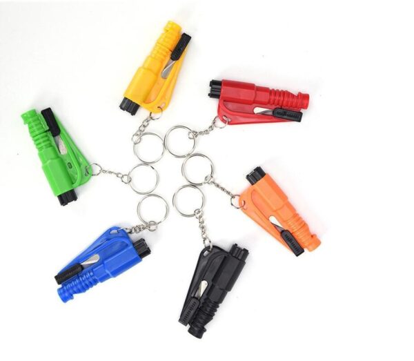 Mini Emergency Safety Hammer Keychain - Image 2