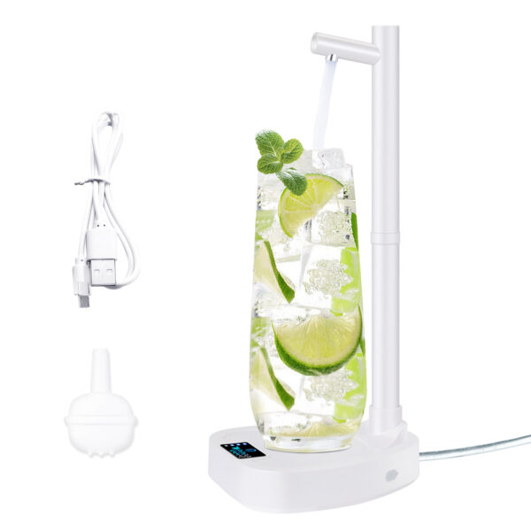 Added Extension Tupe Water Dispenser Automatic Water Bottle Desktop Rechargeable Water Dispenser With Stand - Image 5
