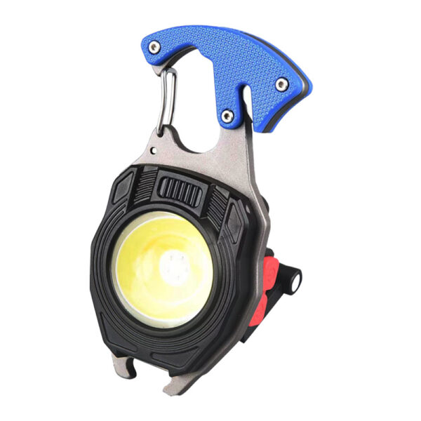 COB Lantern Mutifuction Portable Flashlight Pocket Work Light Outdorr Camping Fishing Climbing LED Light Bottle Opener Hook - Image 8