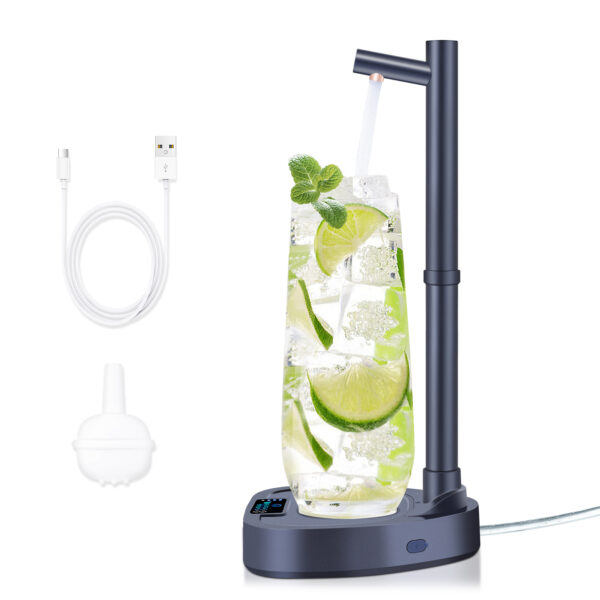 Added Extension Tupe Water Dispenser Automatic Water Bottle Desktop Rechargeable Water Dispenser With Stand - Image 6