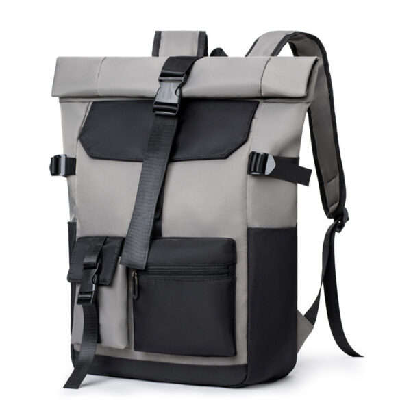 Large Capacity Travel Nylon Cloth Backpack - Image 4