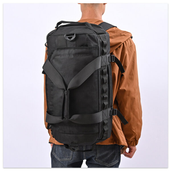 Men's Large Capacity Outdoor Camping Hiking Bag Portable Cross-body Shoulders Dry Wet Separation Men's Storage - Image 7