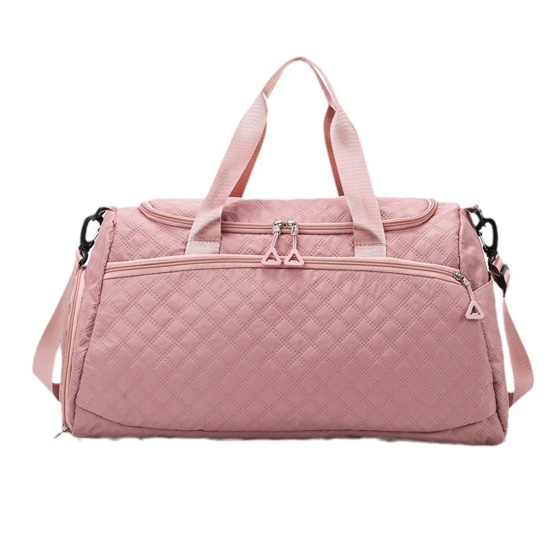 Large Capacity Travel Rhombus Waterproof Oxford Fabric Luggage Bag - Image 8