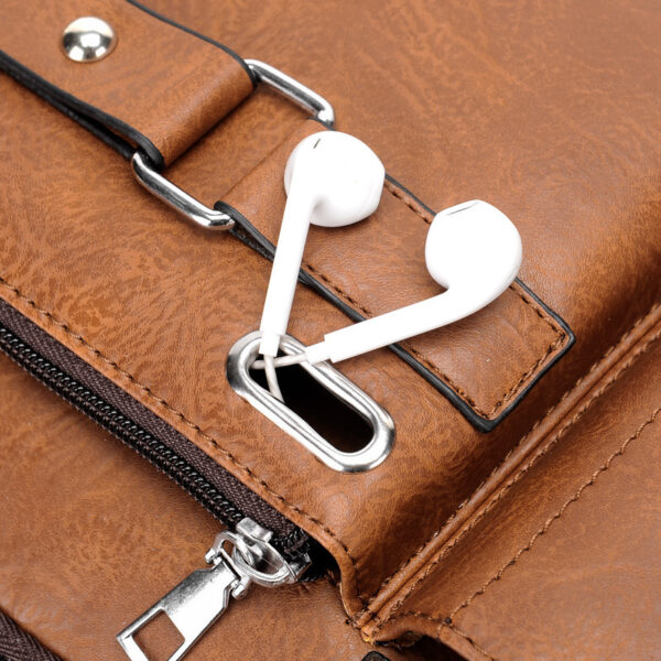 Men's Business Portable One Shoulder Messenger Bag - Image 8