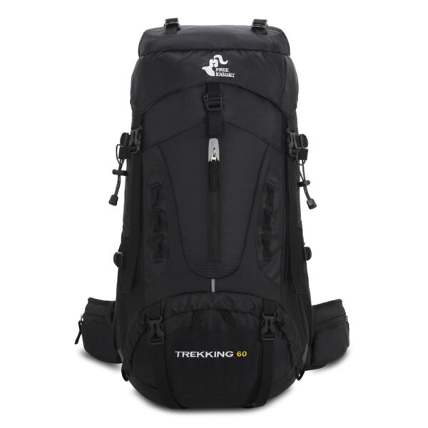 60L Mountaineering Package Outside Hiking Backpack Outdoor Camping Gift Rain Cover - Image 4