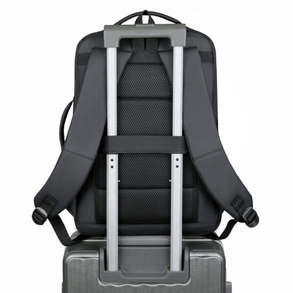 Backpack Men's Large Capacity Outdoor Travel Bag Hand-carrying Multifunctional Business Computer Bag Simple - Image 3