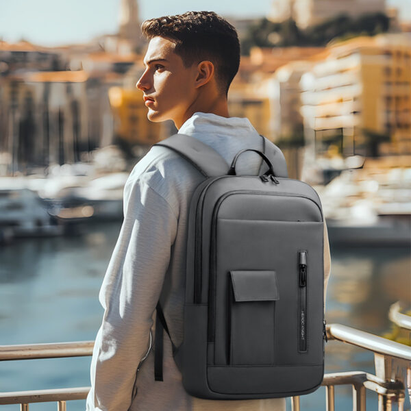Lightweight Business Commute Leisure Travel Men's Backpack - Image 8