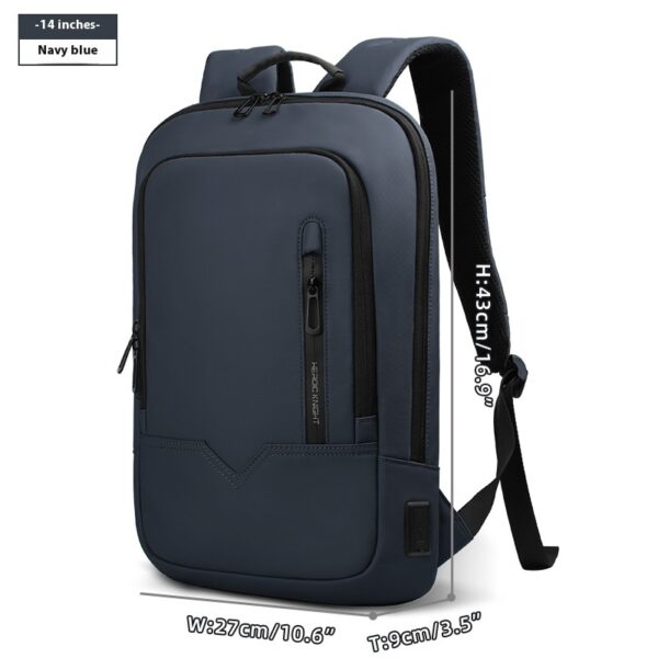 Lightweight Small Commuter Computer Backpack - Image 2
