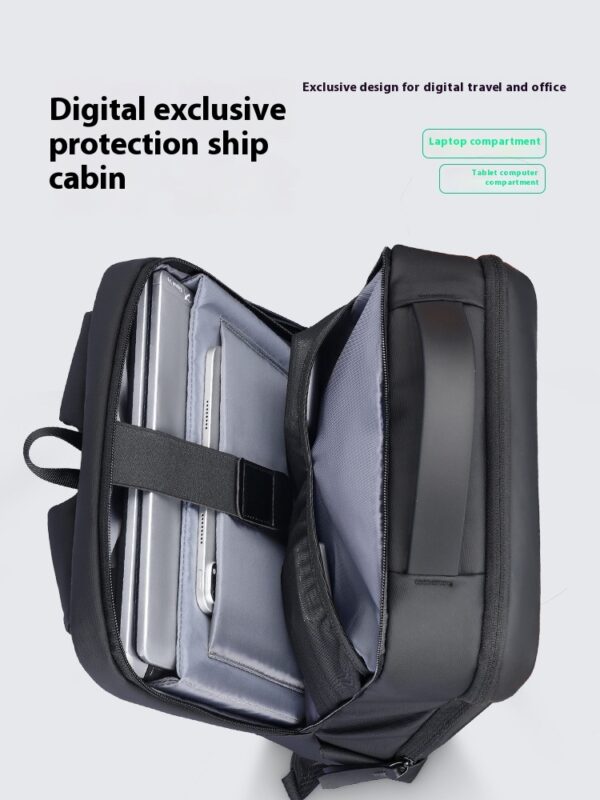 USB Large Capacity Business Backpack - Image 2