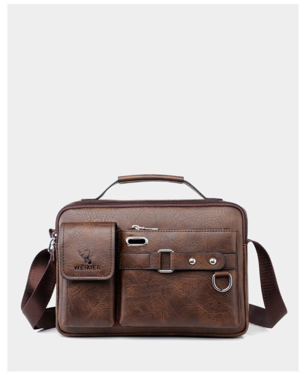 Men's Business Portable One Shoulder Messenger Bag - Image 4