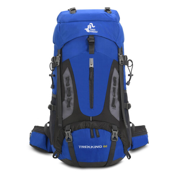 60L Mountaineering Package Outside Hiking Backpack Outdoor Camping Gift Rain Cover - Image 3