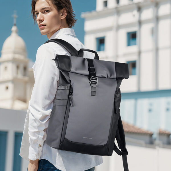 Commute Leisure Daily Matching Backpack Men's Bag - Image 3